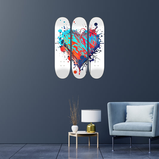 Exploring Skateboard Art Styles for Wall Décor