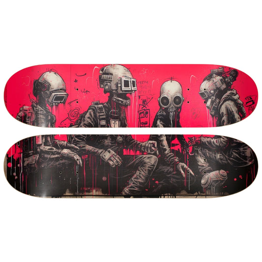 Invasion | Skateboard Wall Art