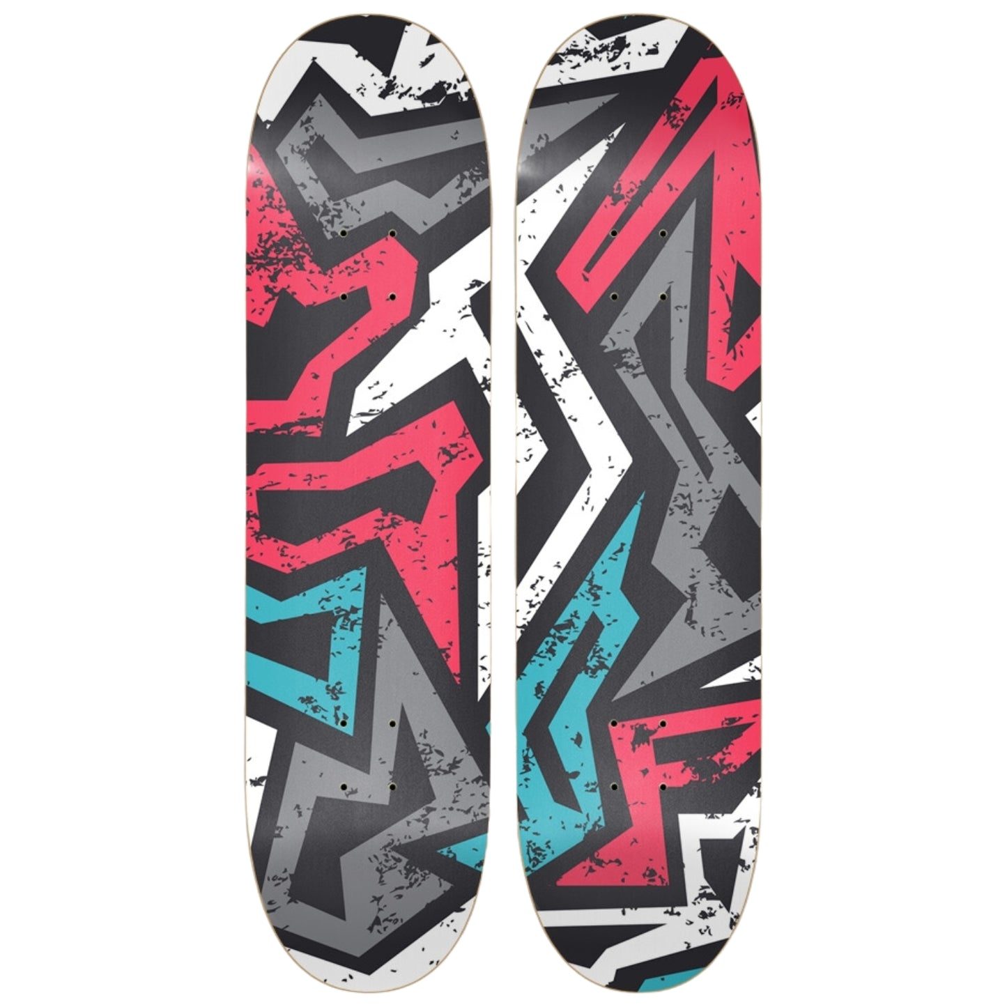 Graffiti Glide | Skateboard Wall Art