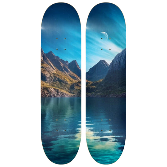 Alpine Adventure | Skateboard Wall Art