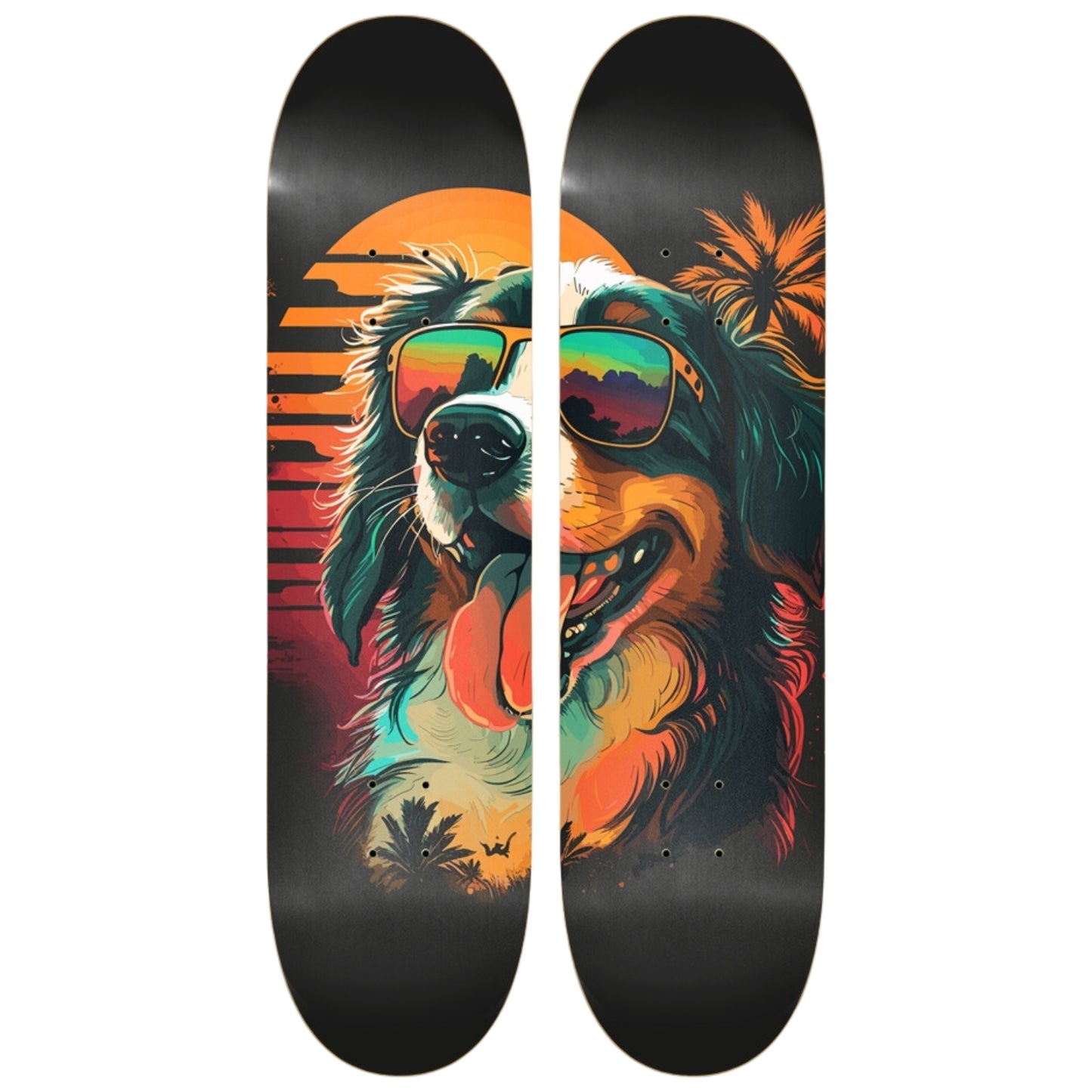 Canine Dreamin' | Skateboard Wall Art