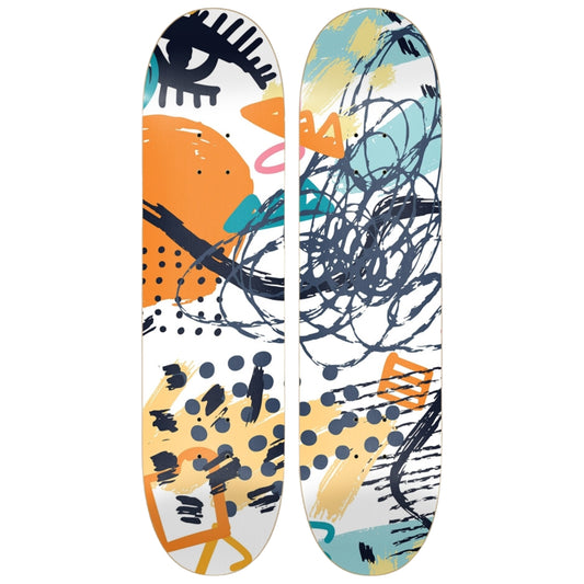 Artistic Motion | Skateboard Wall Art