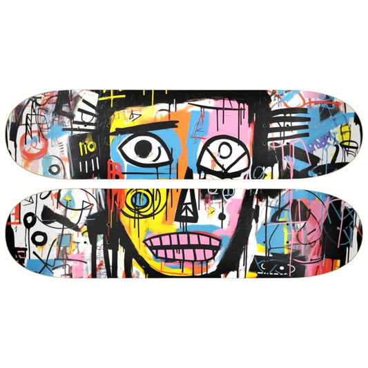 Expressions | Skateboard Wall Art