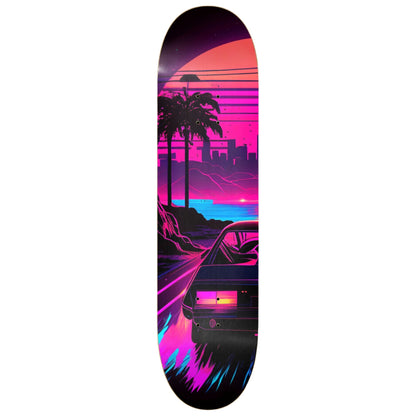 LA Neon | Skateboard Wall Art