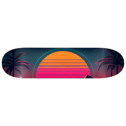 Mountain Glow | Skateboard Wall Art