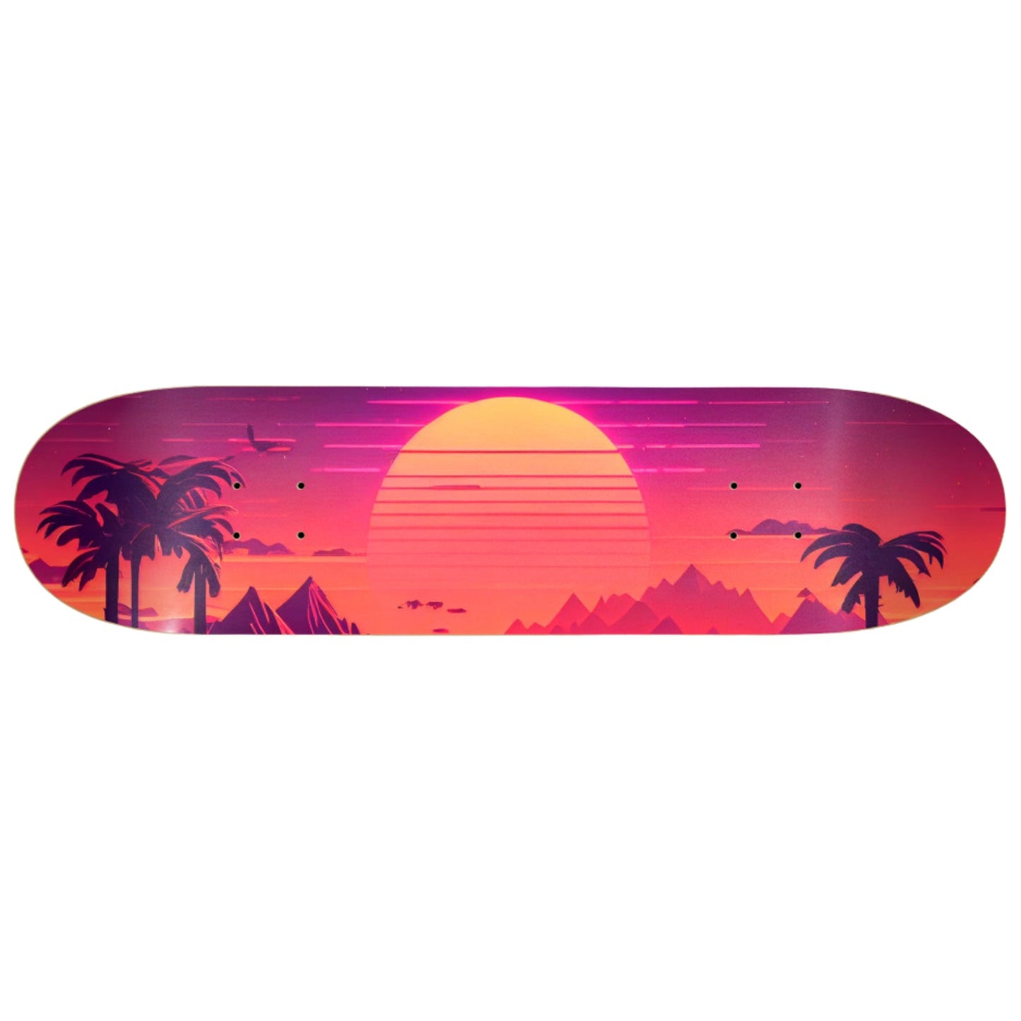 Palm Paradise | Skateboard Wall Art