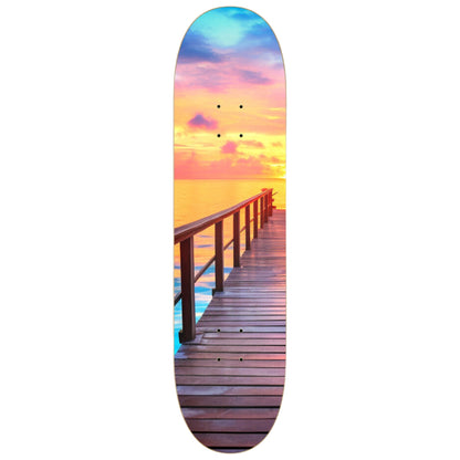 Boardwalk Horizon | Skateboard Wall Art