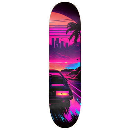 LA Neon | Skateboard Wall Art