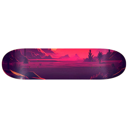 Palm Paradise | Skateboard Wall Art