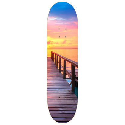 Boardwalk Horizon | Skateboard Wall Art