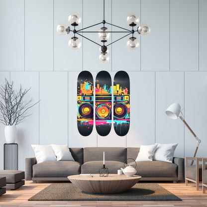 Graffiti Groove | Skateboard Wall Art