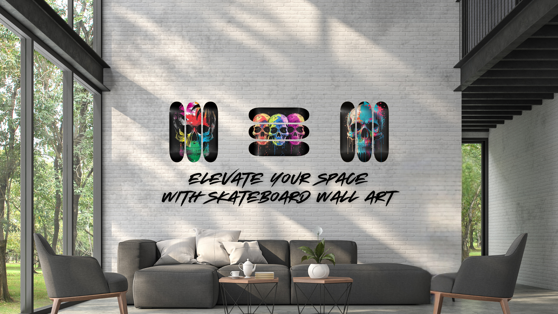 Elevate Your Space With Skateboard Wall Art